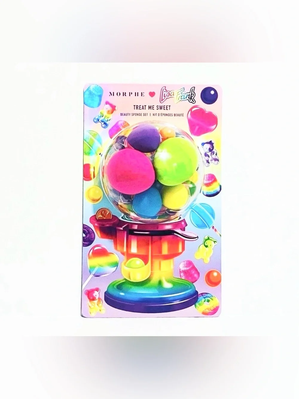 Morphe X Lisa Frank Treat Me Sweet 5-Piece Beauty Sponge Set